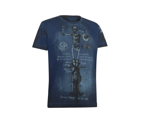 ACERBIS T-Shirt SP Club Acrobat Kid Royal Blue