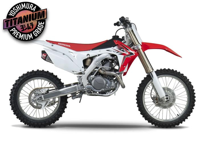Yoshimura Honda CRF450R 13-14 RS-9  Full Ti Dual Ti Mufflers