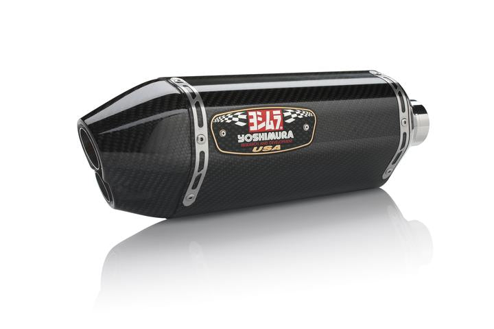 Yoshimura Kawasaki  ZX-10R 11-15 R-77D Stainless 3-4 Exhaust, w- Carbon Fiber Muffler