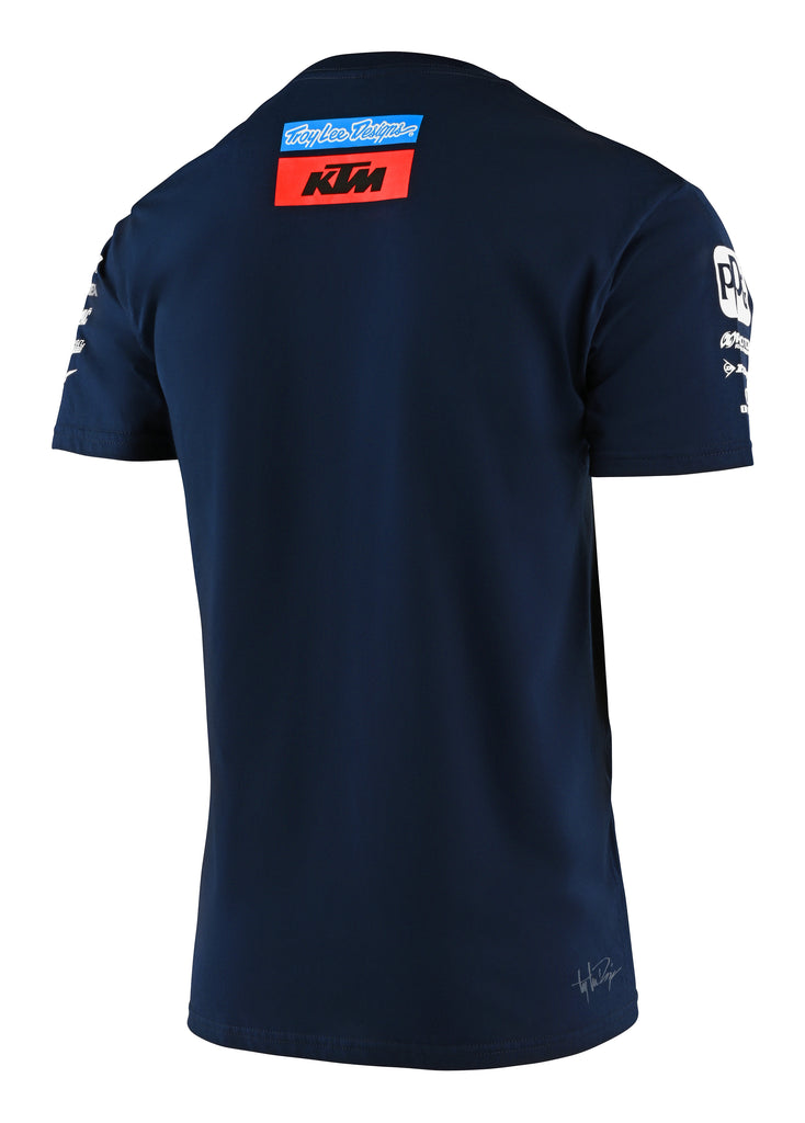 TLD KTM Team Tee; Navy
