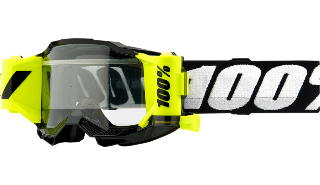 100% ACCURI 2 Forecast Goggles Youth Black - Clear