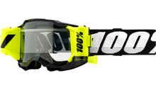 Load image into Gallery viewer, 100% ACCURI 2 Forecast Goggles Youth Black - Clear