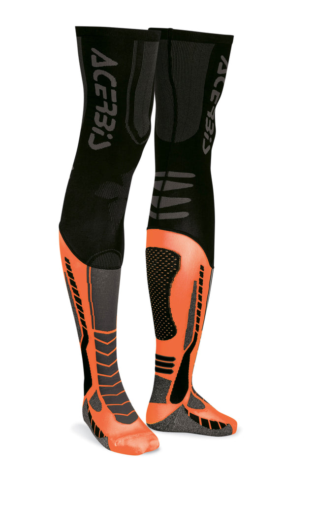 ACERBIS CALZA  X-LEG PRO SOCKS BLACK-ORANGE