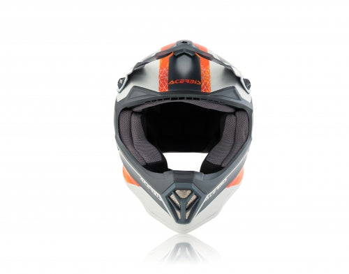 ACERBIS Helmet Kid Steel Orange-Grey