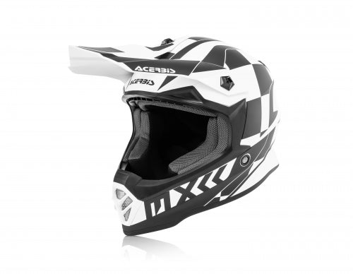 ACERBIS Helmet Kid Steel White-Black