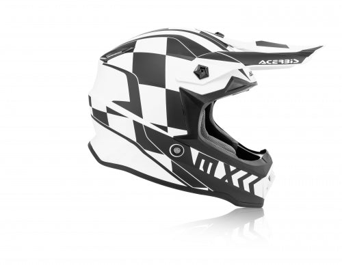 ACERBIS Helmet Kid Steel White-Black