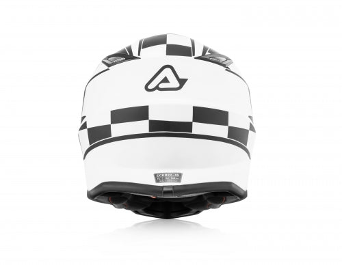 ACERBIS Helmet Kid Steel White-Black