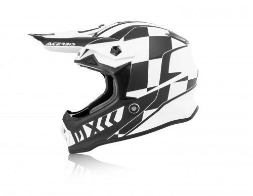 ACERBIS Helmet Kid Steel White-Black