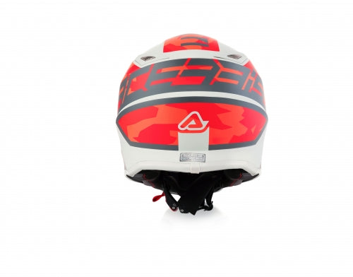 ACERBIS Helmet Kid Steel Red-Grey