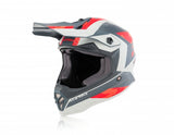 ACERBIS Helmet Kid Steel Red-Grey