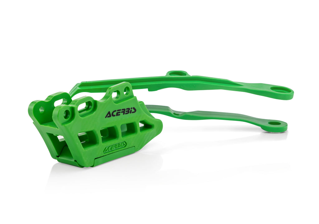 ACERBIS Chain Guides + Chain Slider KXF 450 19 Green