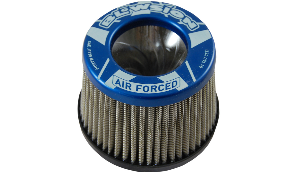 BLOWSION Tornado Air Forced Flame Arrestor BLUE