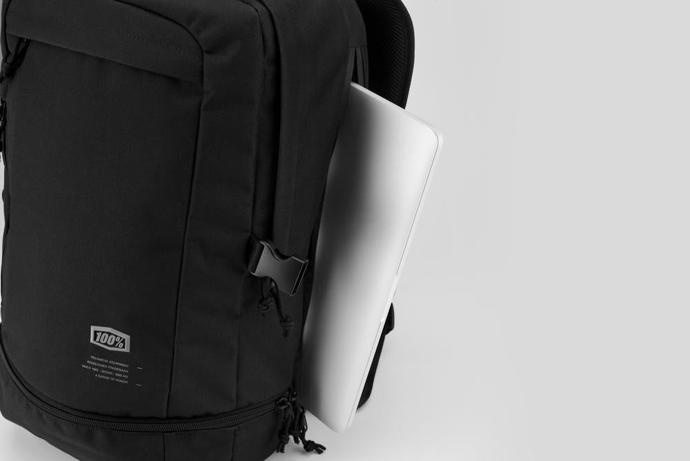 100% TRANSIT Backpacks Black