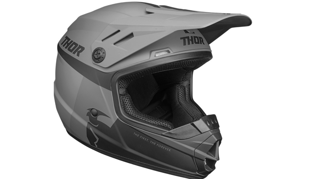 THOR Sector Racer Helmet Youth Black-Charcoal