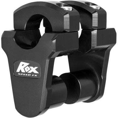 ROX SPEED FX Black 2" Pivoting Riser for 1-1-8" Handlebars