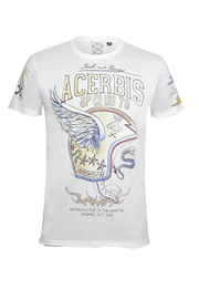 ACERBIS T-Shirt SP Wings White