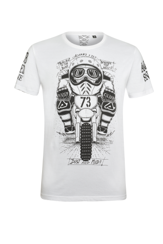 ACERBIS T-Shirt SP Club Shield White