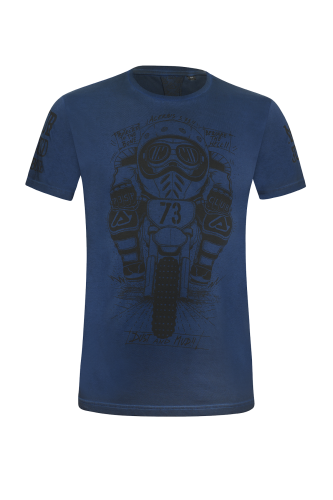 ACERBIS T-Shirt SP Club Shield Royal Blue