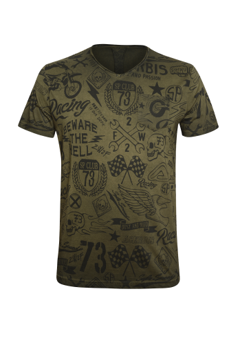 ACERBIS T-shirt V SP Club Street Urban Green