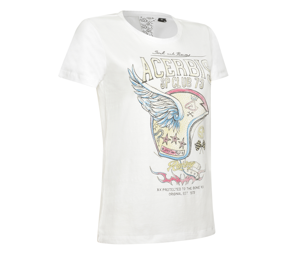 ACERBIS T-Shirt SP Club Wings Lady White