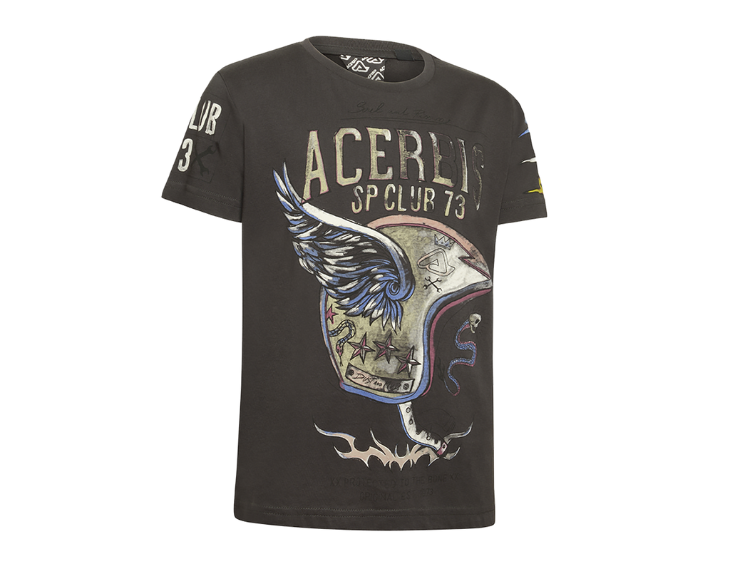 ACERBIS T-shirt SP Club Wings Kid Dark Grey