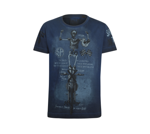 ACERBIS T-Shirt SP Club Acrobat Kid Royal Blue