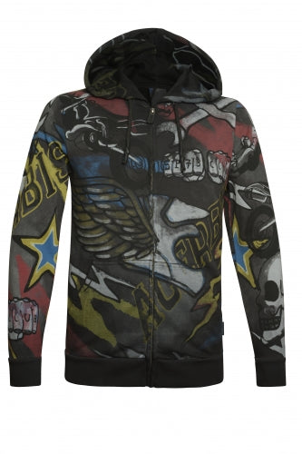 ACERBIS Sweatshirt SP Club Paint GRY-DRK GRY