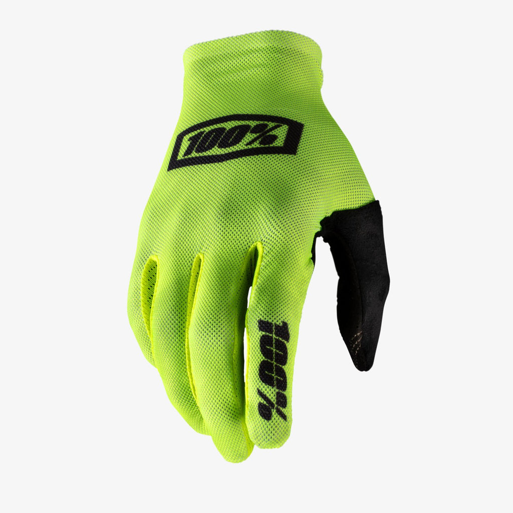 100% CELIUM  Gloves Fluo Yellow-Black