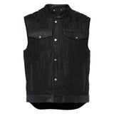 SPEED AND STRENGTH Rover Denim Vest Black