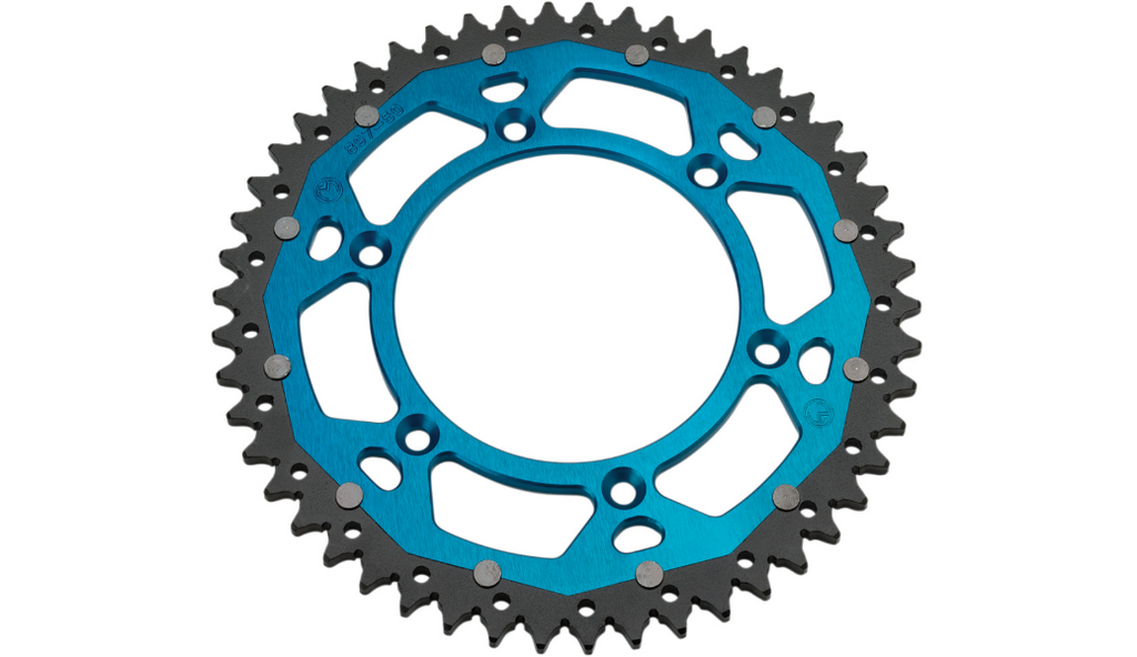 MOOSE Dual Sprocket MSE - Blue - 50-Tooth