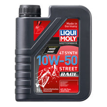 Load image into Gallery viewer, LIQUI MOLY MOTORBIKE 4T SYNTH 10W-50 STREET RACE