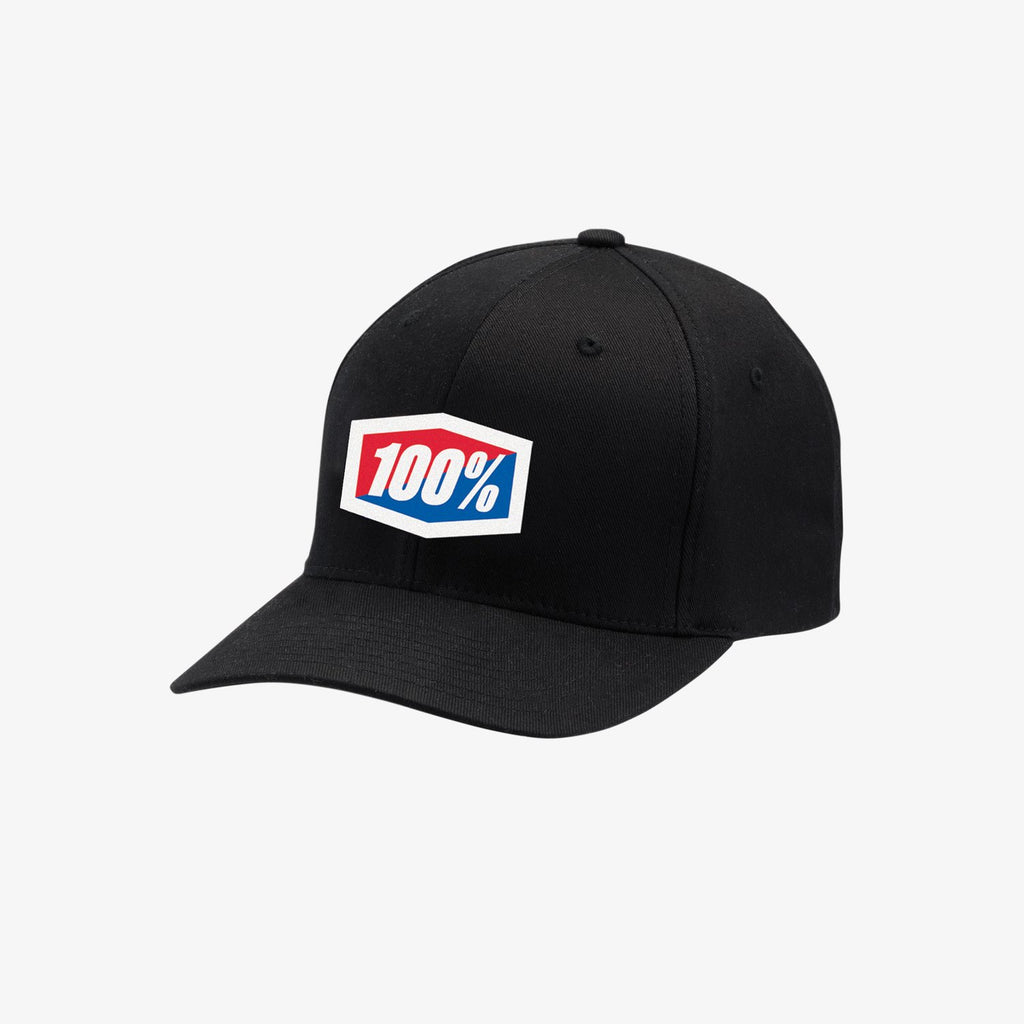 100% OFFICIAL X-Fit FlexFit Hat Black