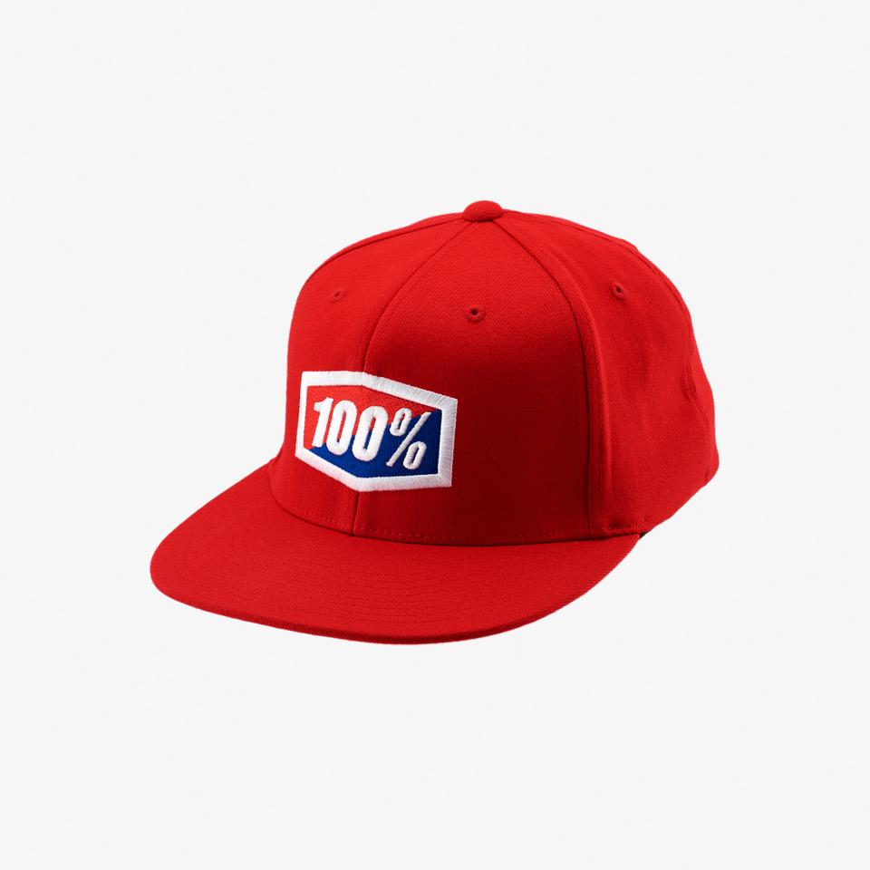 100% OFFICIAL J-Fit FlexFit Hat Red