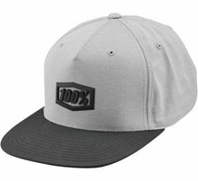 Load image into Gallery viewer, 100% ENTERPRISE Snapback Hat Charcoal