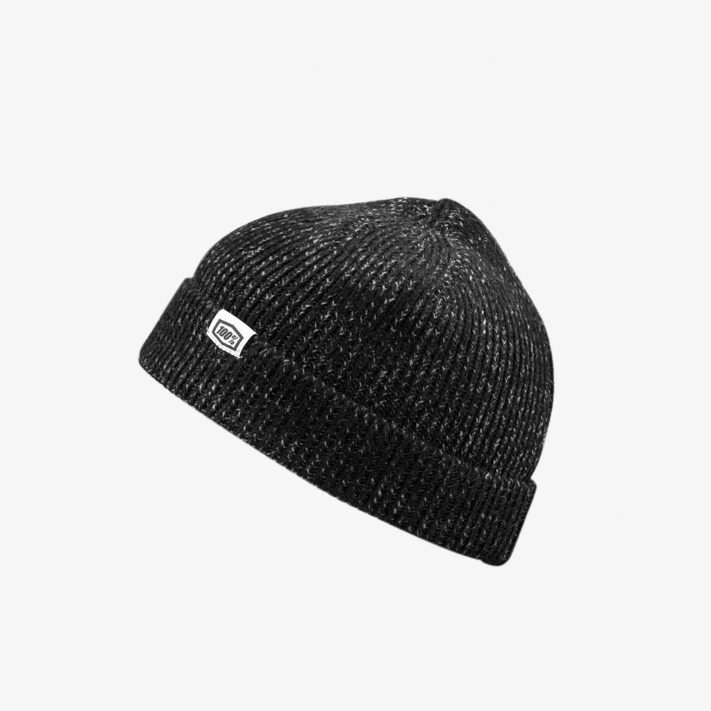 100% MUTINY Cuff Beanie Black-Grey