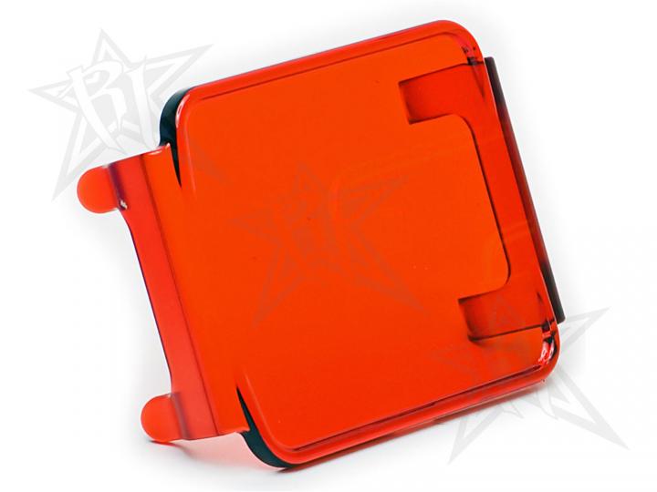 RIGID D-Series Polycarbonate Plastic Cover Red