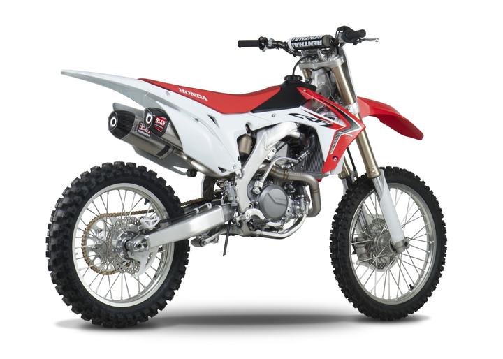 Yoshimura Honda CRF450R 13-14 RS-9  Full Ti Dual Ti Mufflers