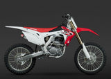 Yoshimura Honda CRF250R 14-17 RS-9 Stainless Full System w- Aluminum Mufflers