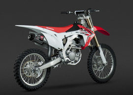 Yoshimura Honda CRF250R 14-17 RS-9 Stainless Full System w- Aluminum Mufflers
