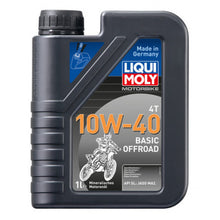 Load image into Gallery viewer, Liqui moly Motorbike 4T 10W40 Basic