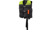 Load image into Gallery viewer, SLIPPERY Child Hydro Vest Black-Neon Yellow