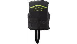 SLIPPERY Child Hydro Vest Black-Neon Yellow