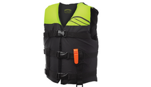 Load image into Gallery viewer, SLIPPERY Youth Hydro Vest Black-Neon Yellow