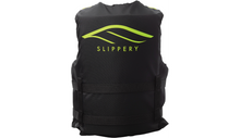 Load image into Gallery viewer, SLIPPERY Youth Hydro Vest Black-Neon Yellow