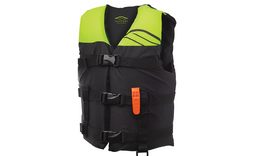 SLIPPERY Youth Hydro Vest Black-Neon Yellow