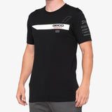 100% ICONLAST T-shirt GEICO-HONDA-100% Black