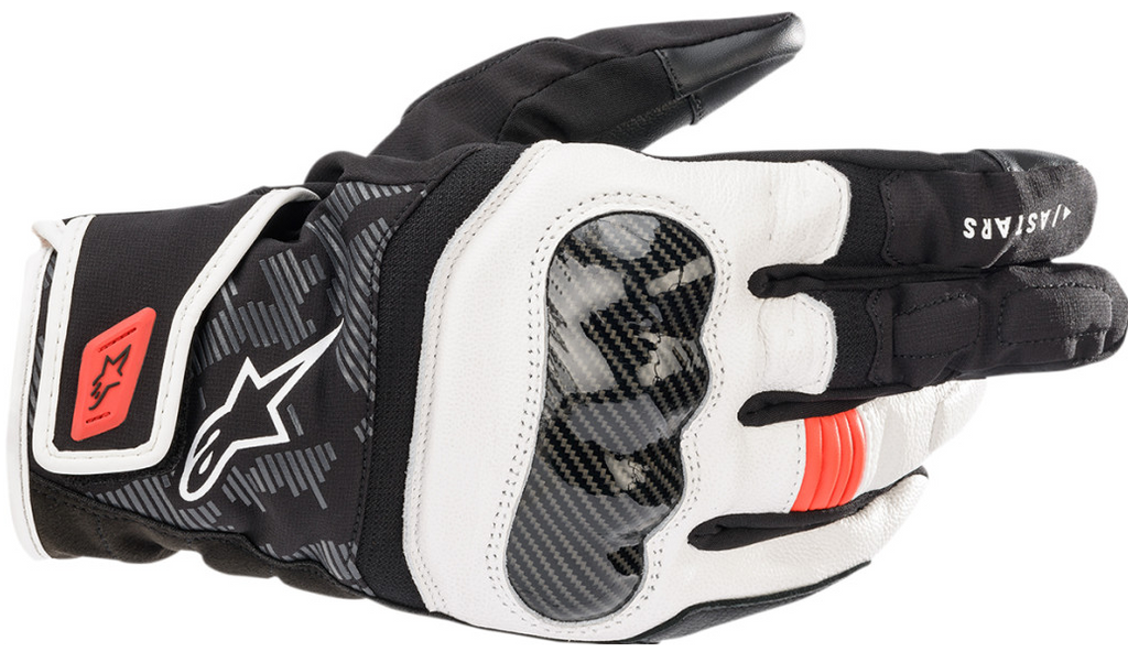 ALPINESTARS SMX-Z Gloves - Black/White/Red