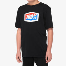Load image into Gallery viewer, 100% OFFICIAL T-Shirt BLACK Youth