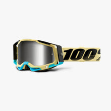 Load image into Gallery viewer, 100% RACECRAFT 2 Goggle Airblast - Mirror Silver Lens