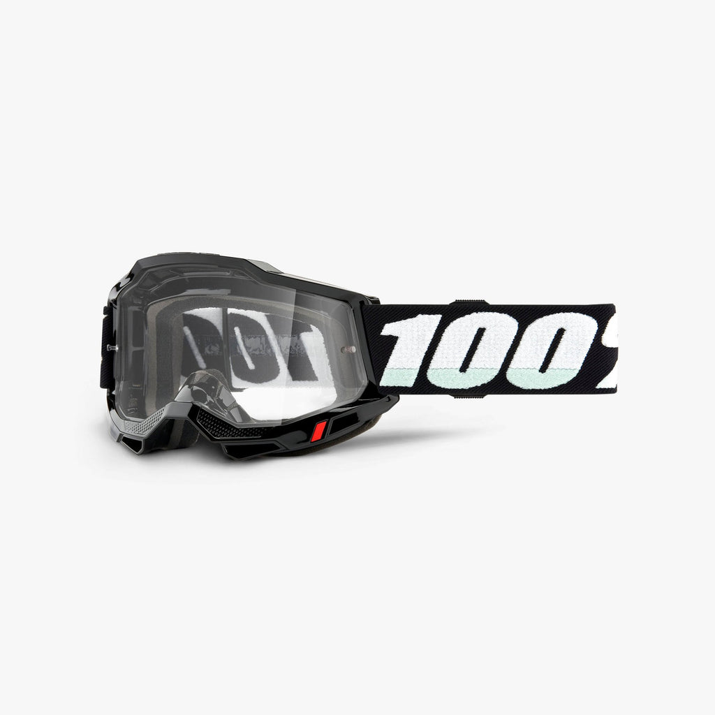 100% ACCURI 2 OTG Goggles Black Clear